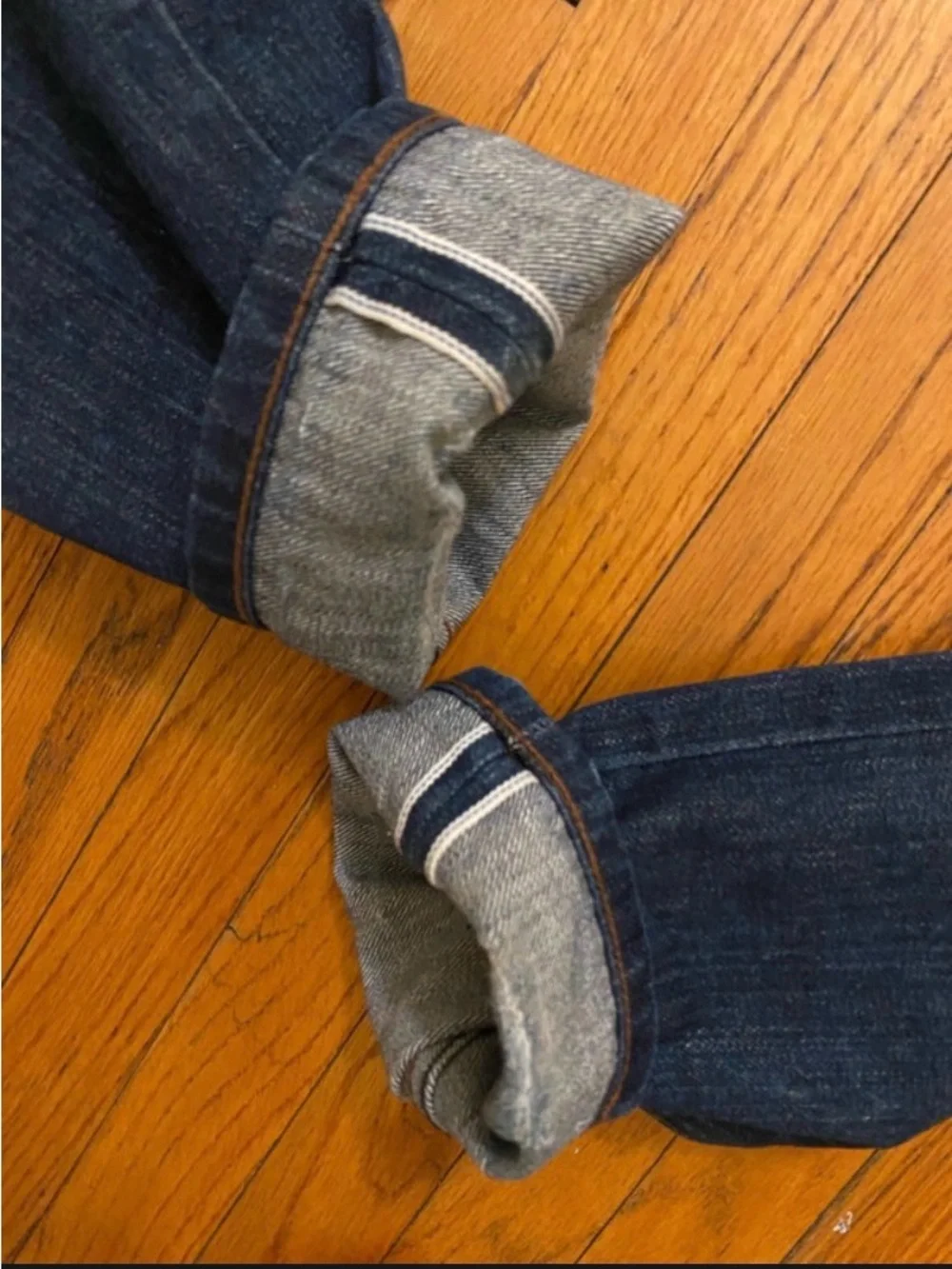 The Unbranded Brand UB601 Relaxed Tapered Selvedge Jeans 30x29 14.5oz Orig.  $99